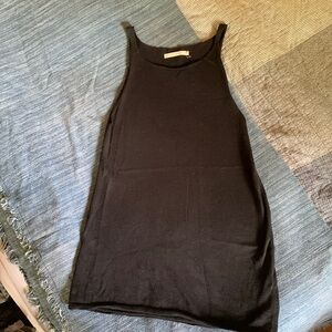 Lauren Manoogian High Neck Cotton Alpaca Knit Tank // Size L